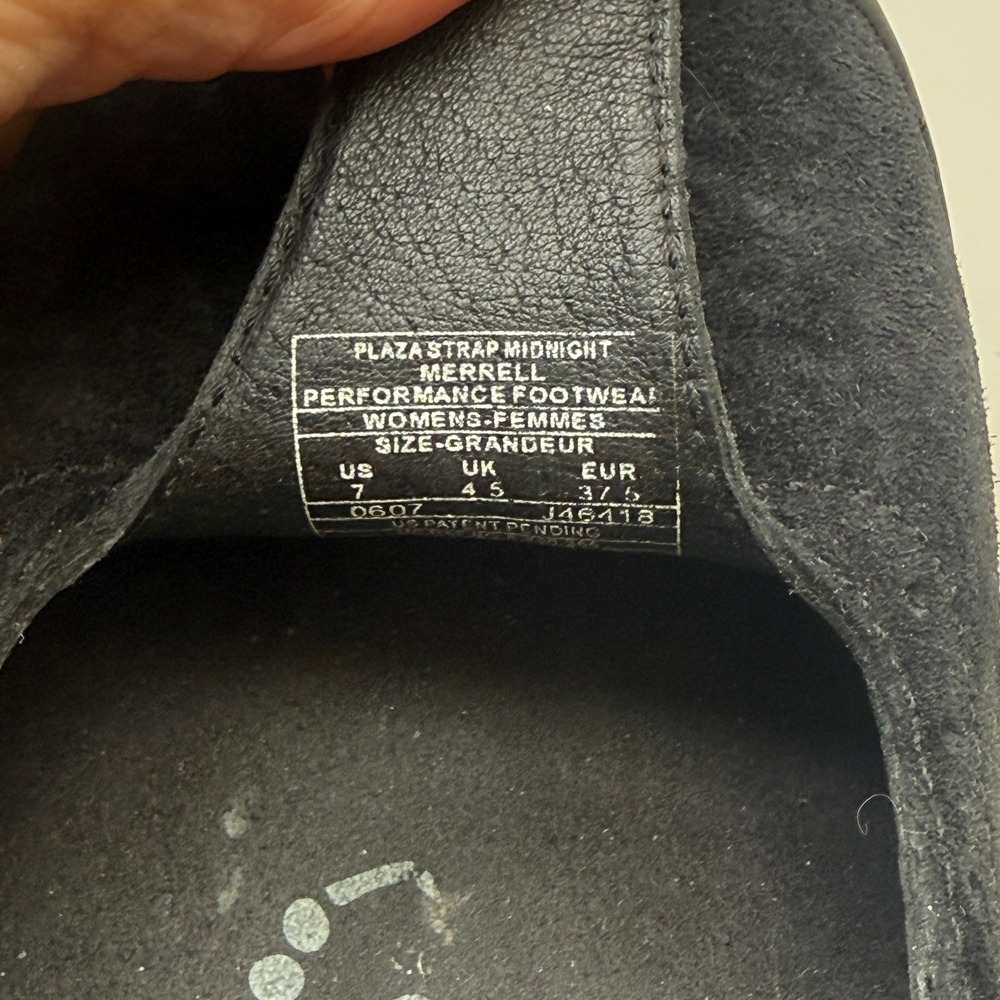 Merrell Plaza Strap Midnight Mary Jane Shoes Womens 7  Comfort Walking Travel - Picture 7 of 7